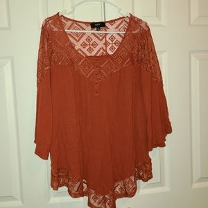 Beautiful orange top